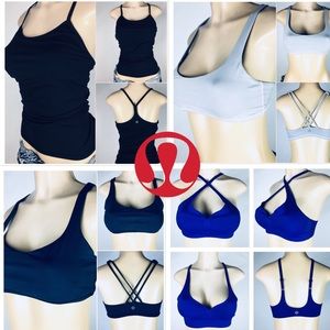 [LULULEMON] Tank Top & Sports Bras Bundle w/ Pads